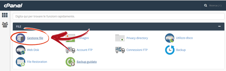 cPanel File Manager