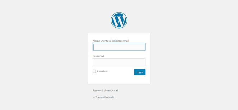 Wordpress Login