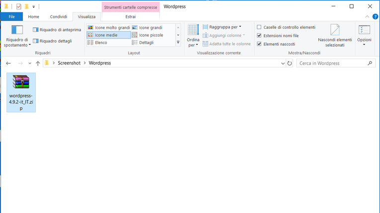 Wordpress Zip