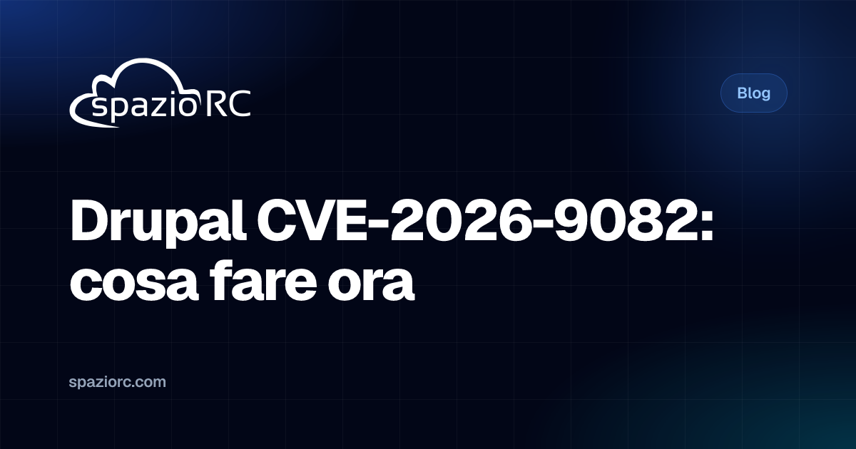 Drupal CVE-2026-9082: cosa fare ora